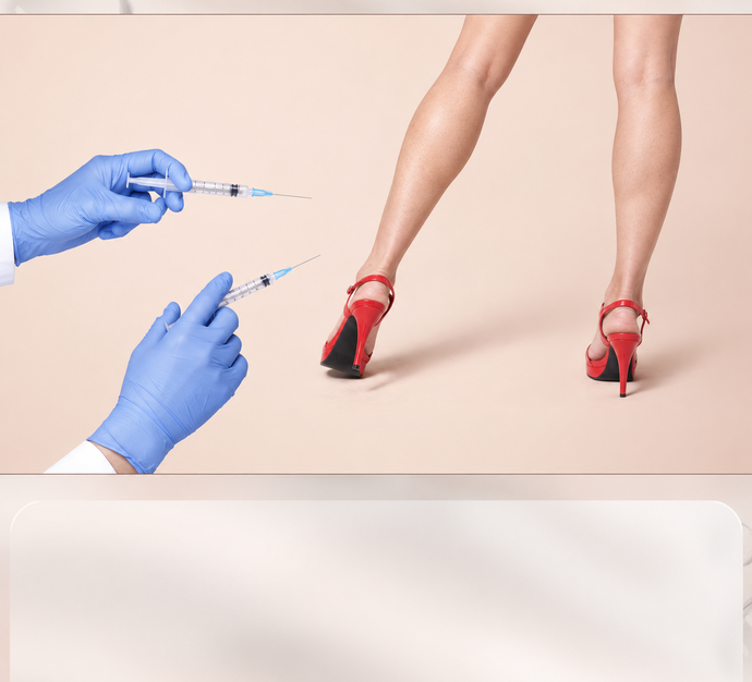 Anatomy illustration related to Calf Botox: When Do Results Appear and How Long Do They Last?