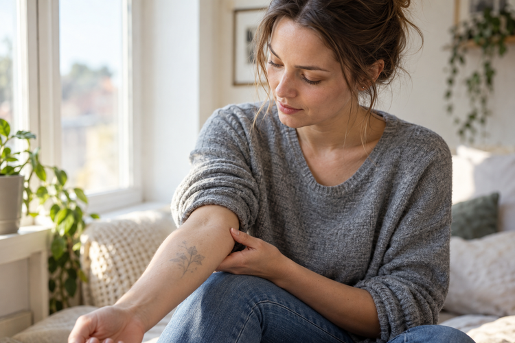 Anatomy illustration related to Why Do Scars Form After Tattoo Removal?